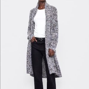 BRAND NEW! Zara Multicolored Knit Coat